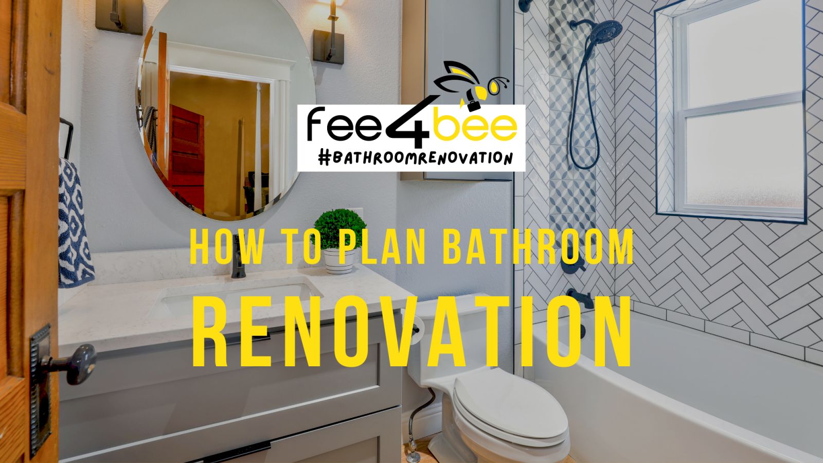 how to plan a bathroom renovation