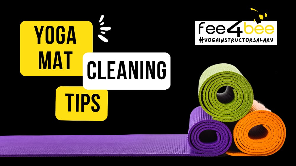 Yoga mat cleaning tips
